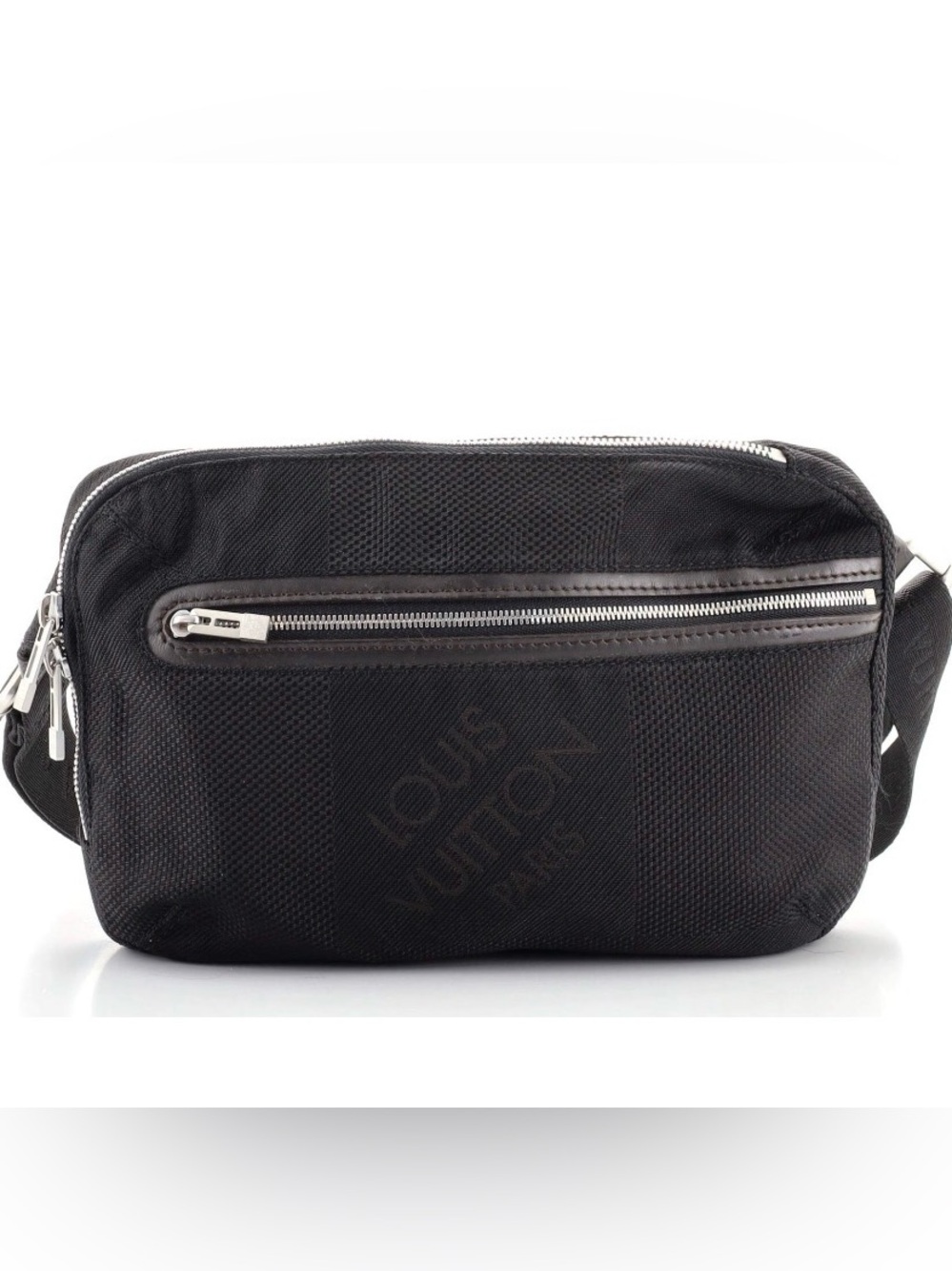 LOUIS VUITTON Black Damier Geant
Archer Waist Bag Unisex